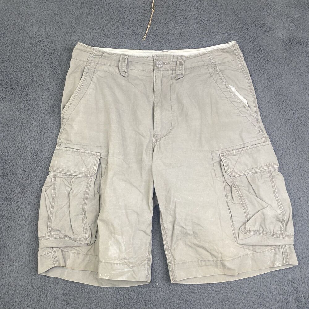 Polo Jeans Company Cargo Shorts Mens 32 Ripstop Utility Pockets Ralph Lauren VTG